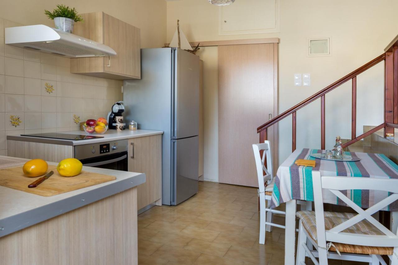 Avra Apartments Kalyves Luaran gambar