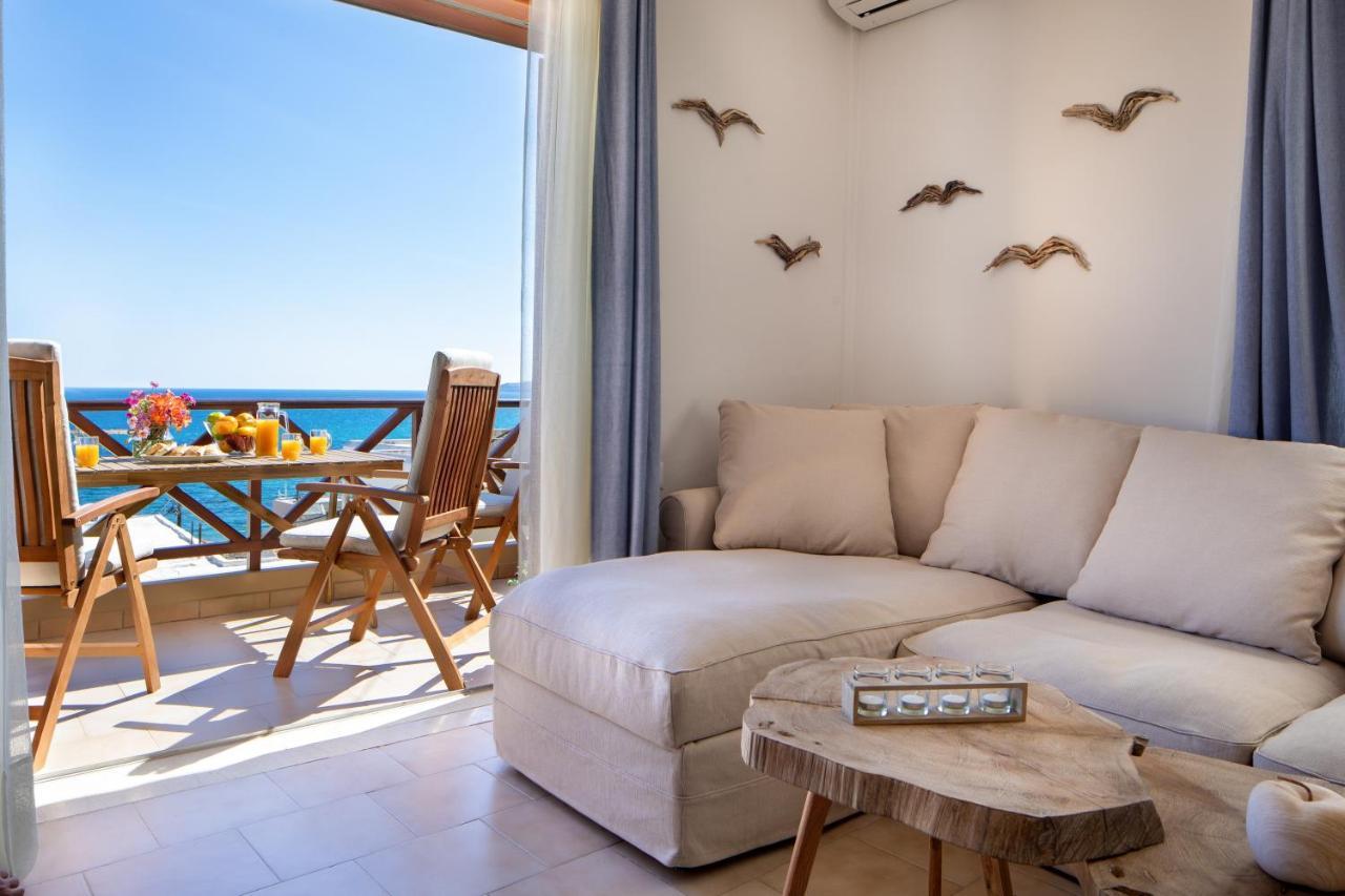 Avra Apartments Kalyves Luaran gambar