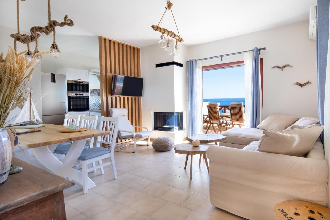 Avra Apartments Kalyves Luaran gambar