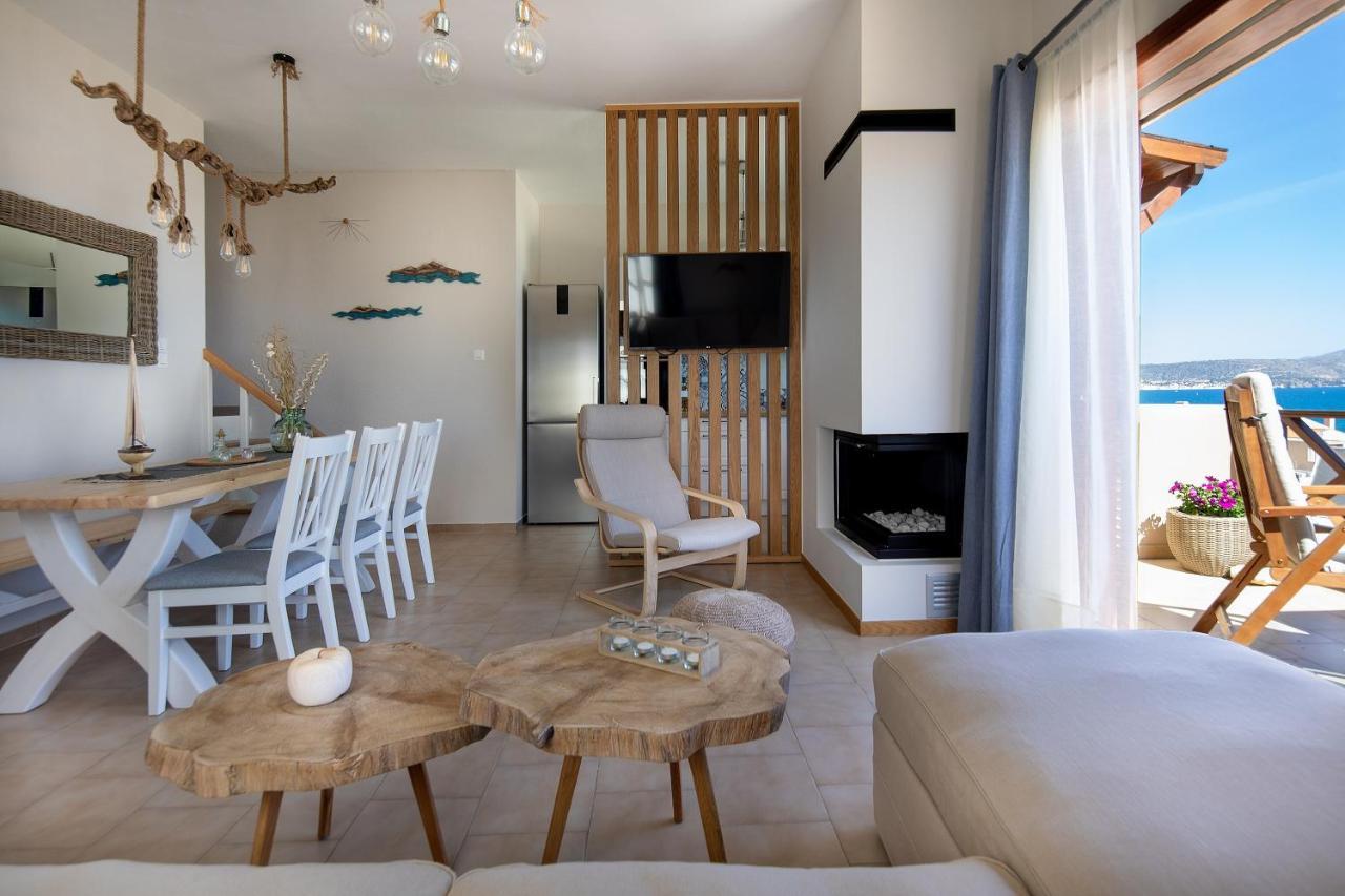 Avra Apartments Kalyves Luaran gambar