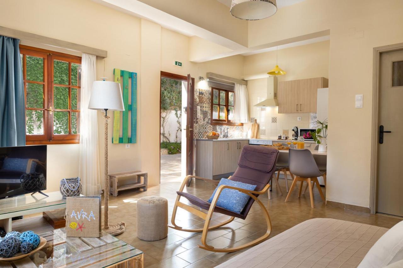 Avra Apartments Kalyves Luaran gambar