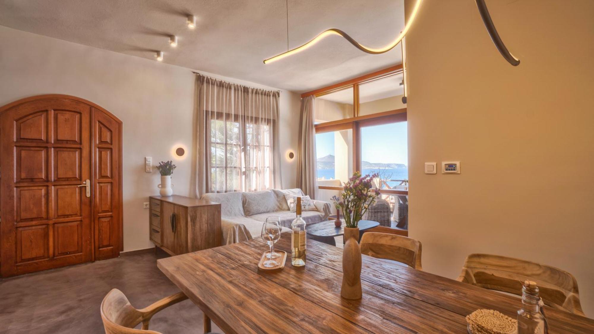 Avra Apartments Kalyves Bilik gambar